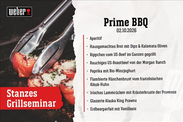 Stanzes Grillseminar - Prime BBQ