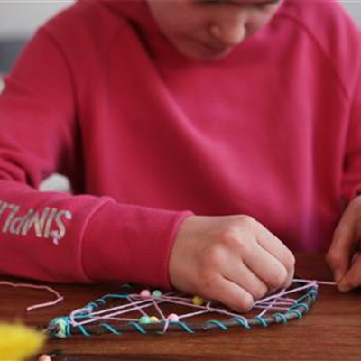 Ein Traumfänger gegen böse Träume