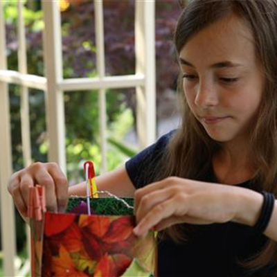 Eine Laterne selber basteln