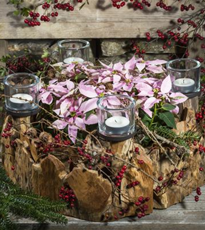 Adventskranz gestalten