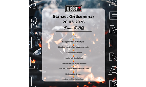 Stanzes Grillseminar - Prime BBQ