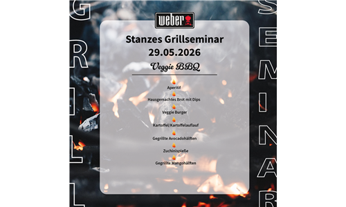 Stanzes Grillseminar - Veggie BBQ