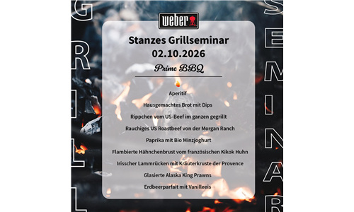 Stanzes Grillseminar - Prime BBQ