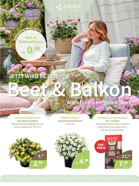 Beilage Beet & Balkon
