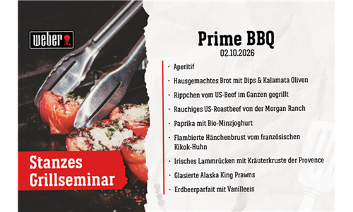 Stanzes Grillseminar - Prime BBQ